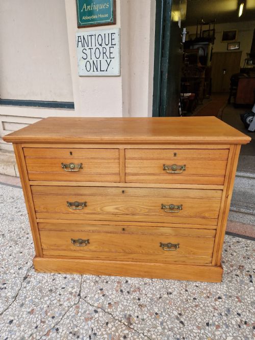 Antique Ash Chest of Drawers
