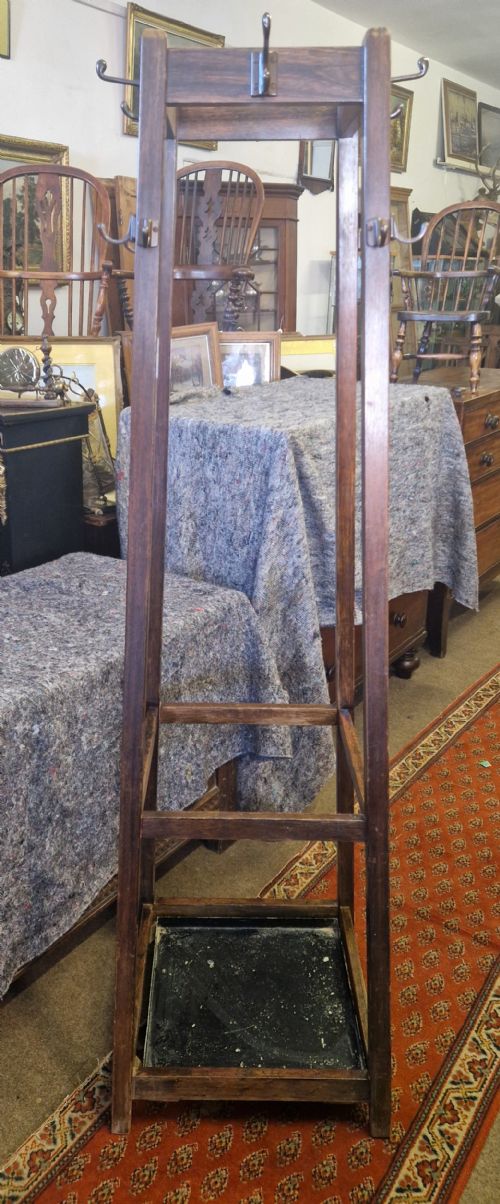 Oak  Coat / Hall Stand