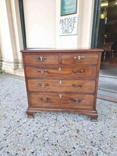 Small Georgian  Mahogany Chest of Drawers