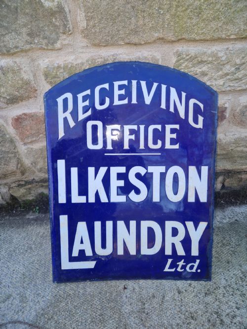 Antique Enamel Sign