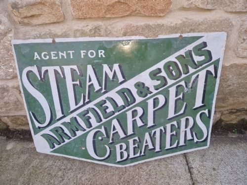 Antique Enamel Sign