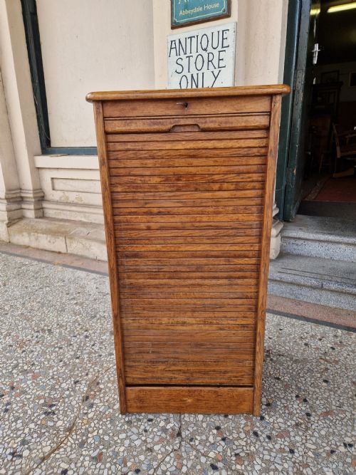 Antique Oak Filing Cabinet