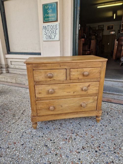 Victorian Pine Chest of Drawers