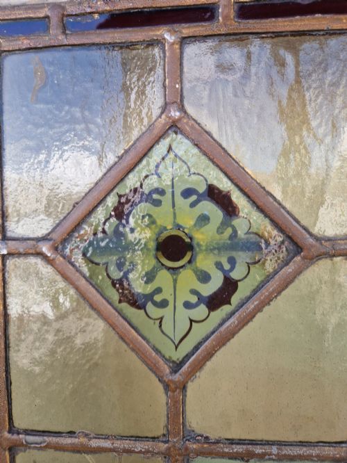 VICTORIAN STAINED GLASS PANELS - ADDITIONAL PHOTO 7