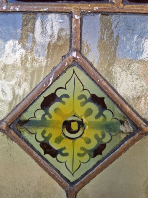 VICTORIAN STAINED GLASS PANELS - ADDITIONAL PHOTO 8