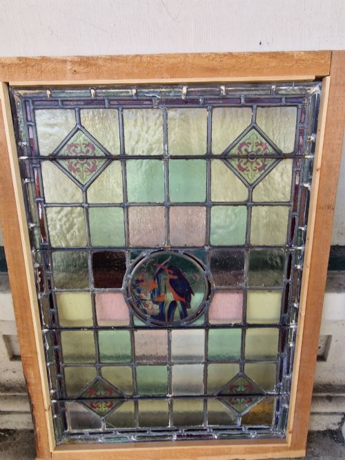 VICTORIAN STAINED GLASS PANELS - ADDITIONAL PHOTO 9