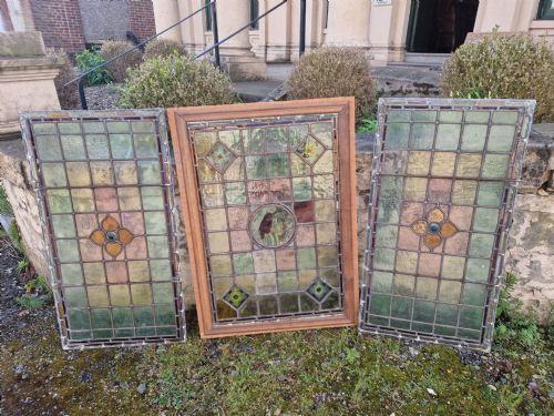VICTORIAN STAINED GLASS PANELS - ADDITIONAL PHOTO 11