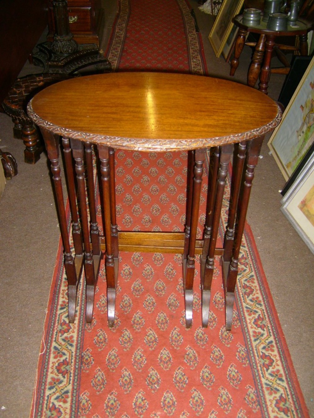 EDWARDIAN  NEST OF TABLES