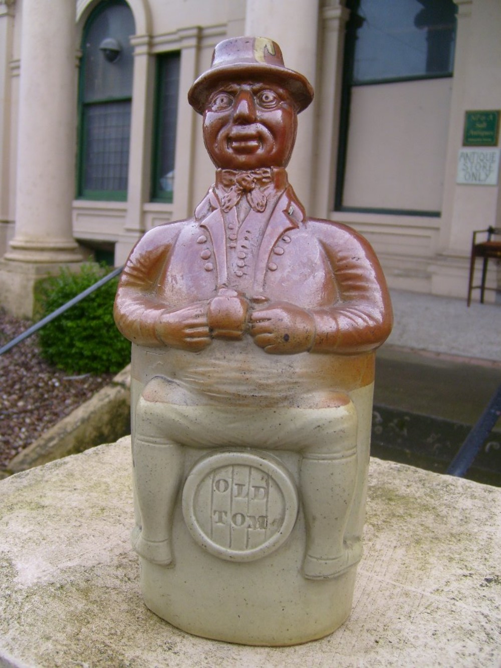 BRAMPTON  SALT GLAZE GIN FLASK