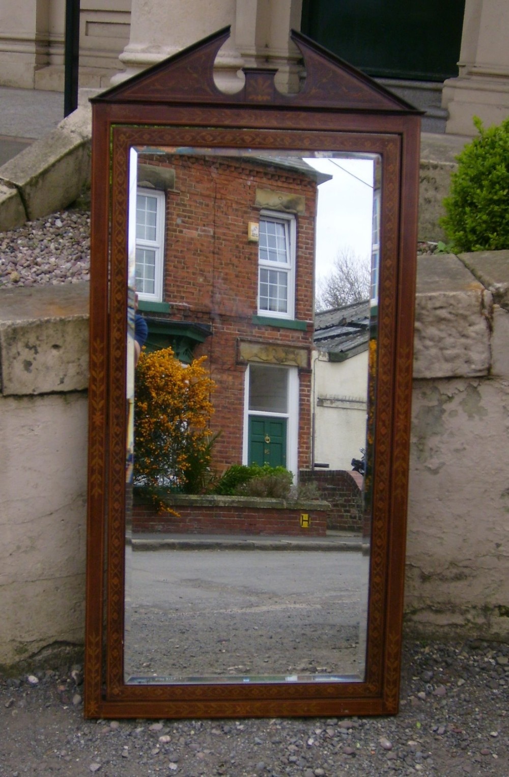 EDWARDIAN FREE STANDING DRESSING MIRROR