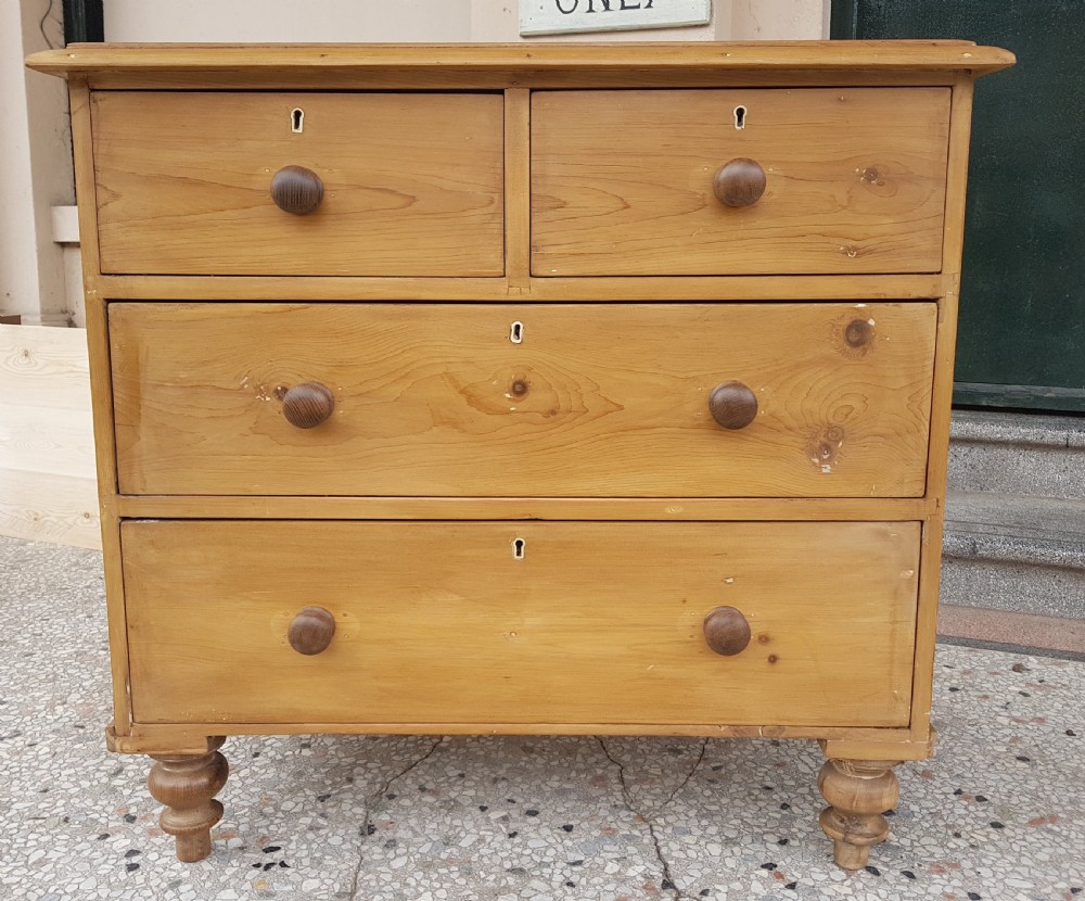 PINE CHEST OF DRAWERS  View II