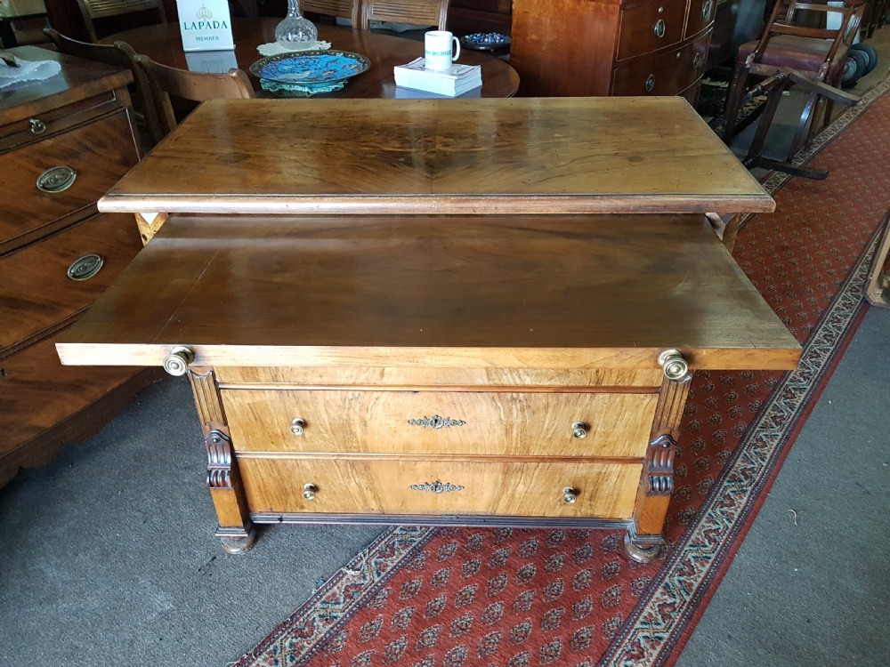 WALNUT CHEST OF DRAWERS  View IV