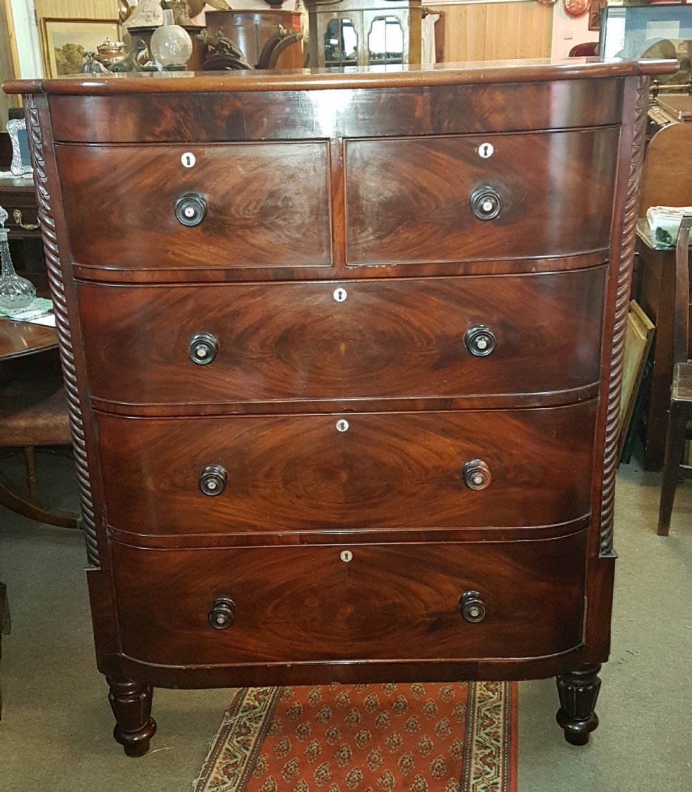 VICTORIAN MAHOGANY CHEST