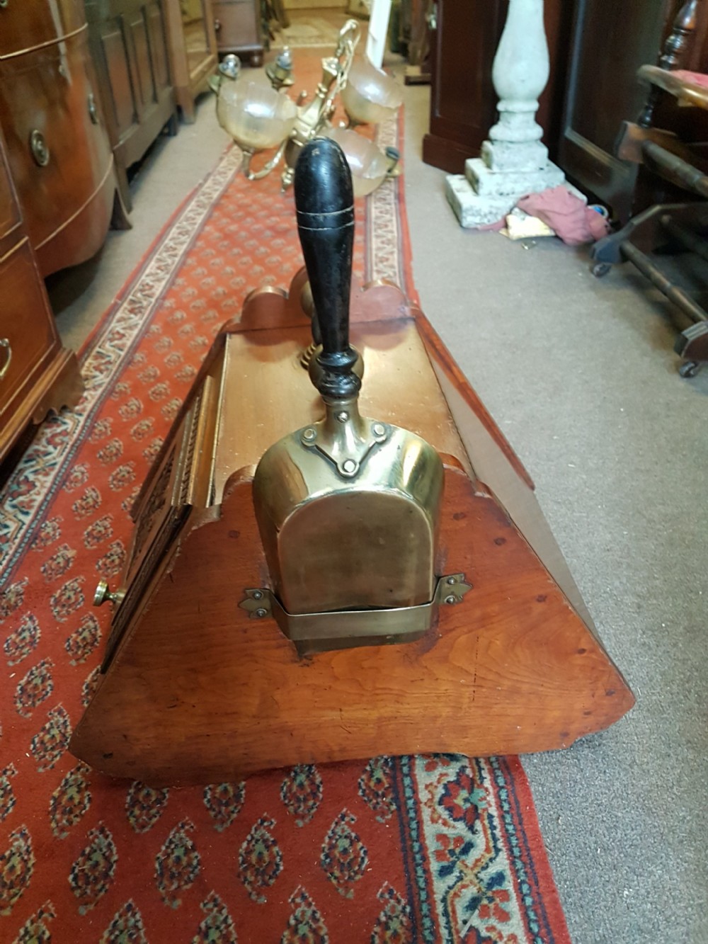 Antique coal box  View II