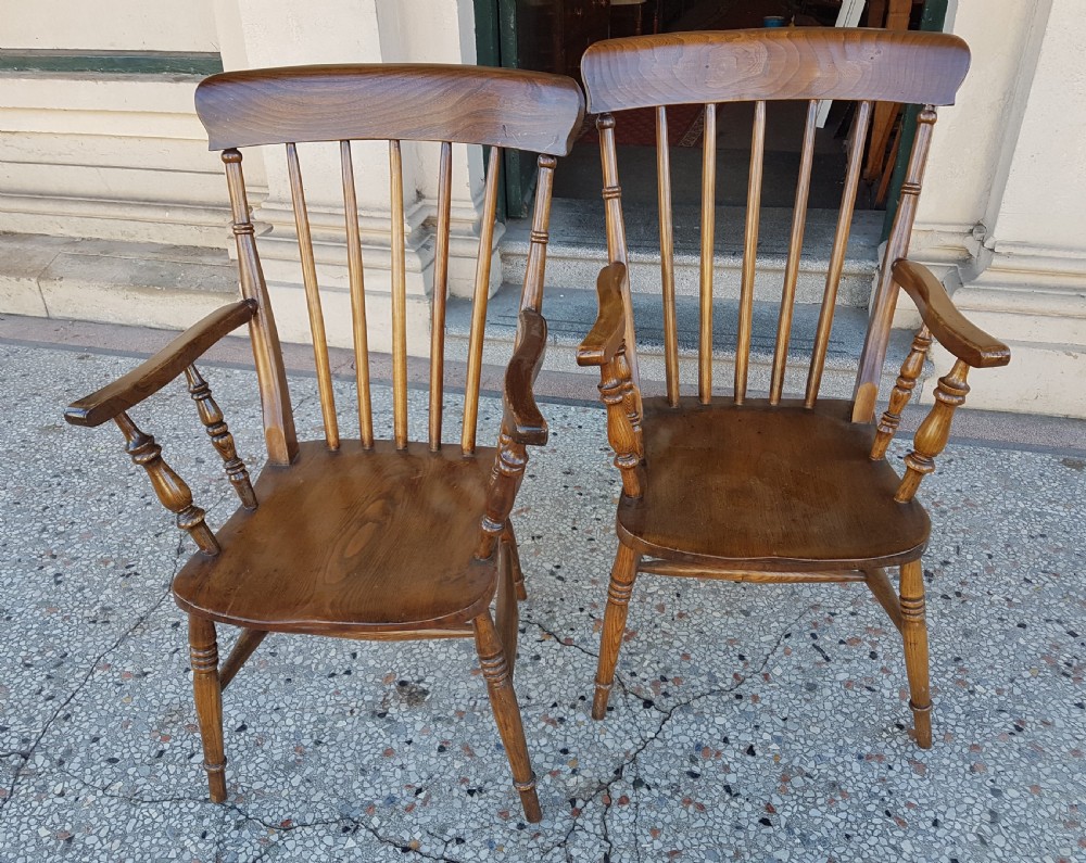 VICTORIAN ARM CHAIRS 