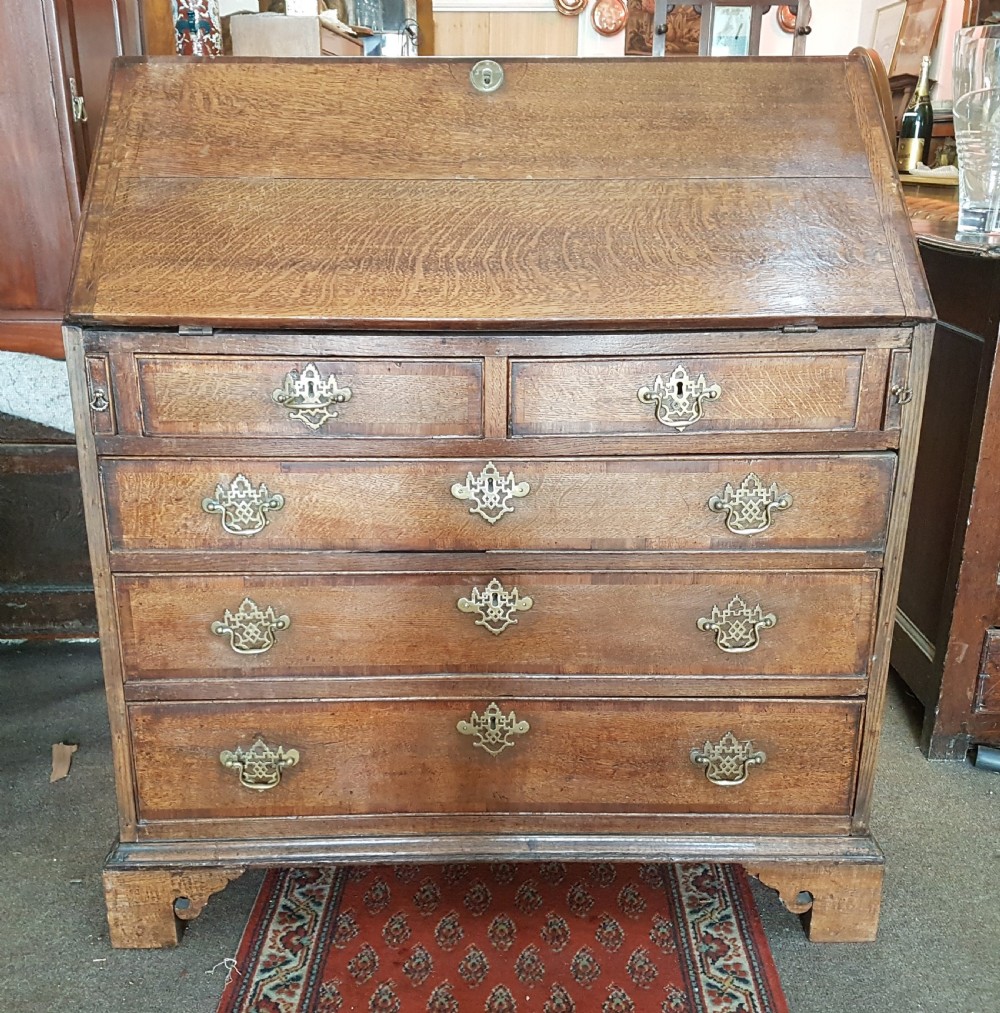    ANTIQUE OAK  BUREAUX