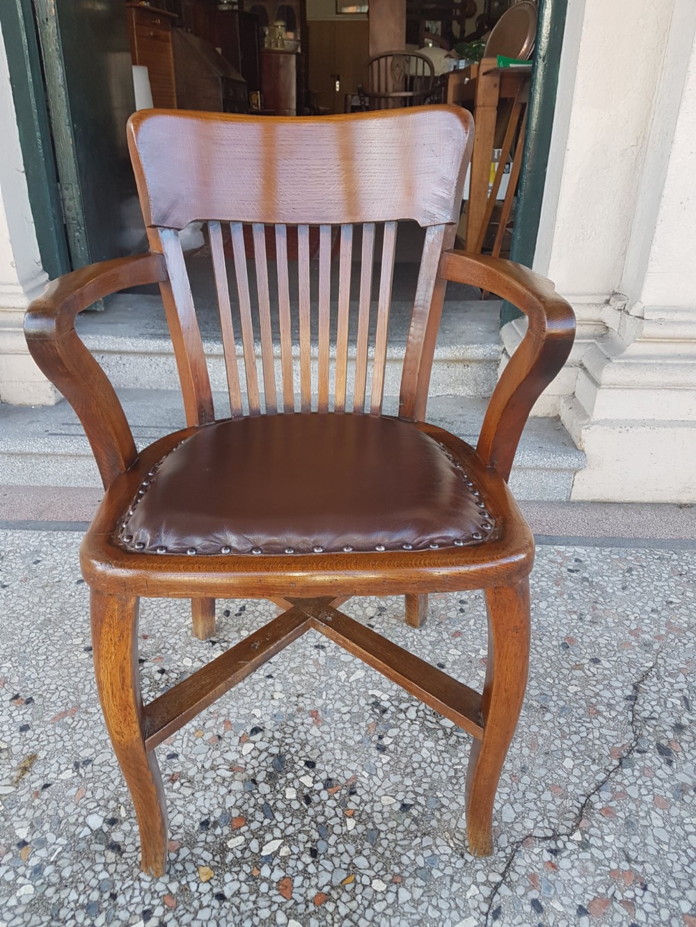 Antique desk chair View II