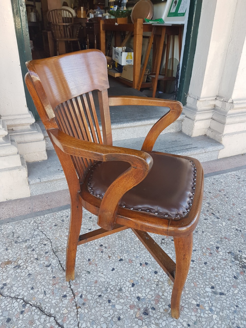 Antique desk chair View III