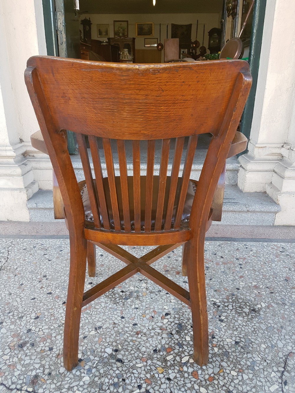 Antique desk chair View V