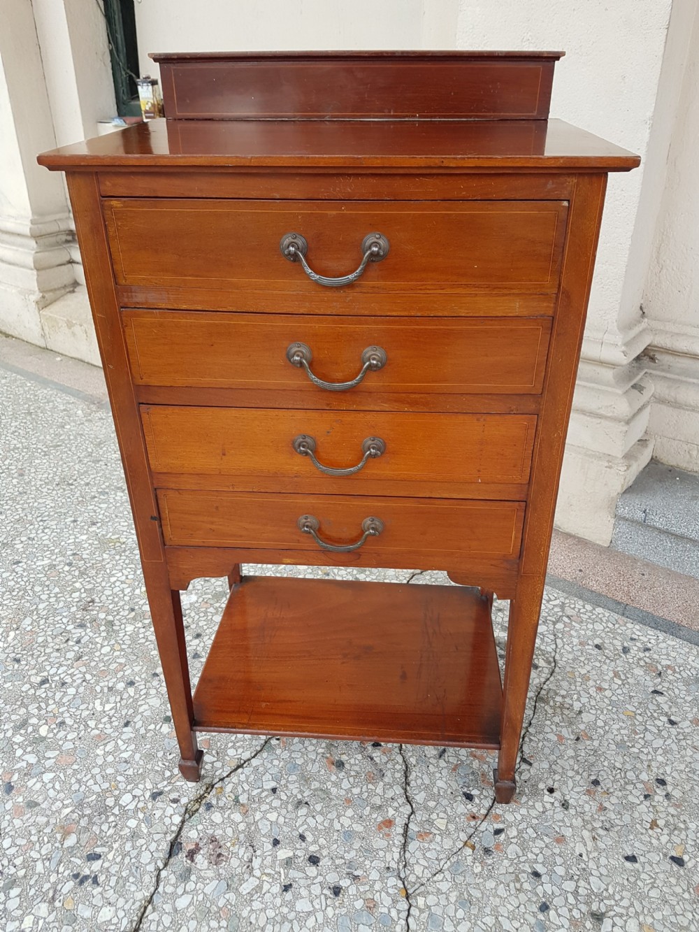 ANTIQUE MUSIC CABINET 