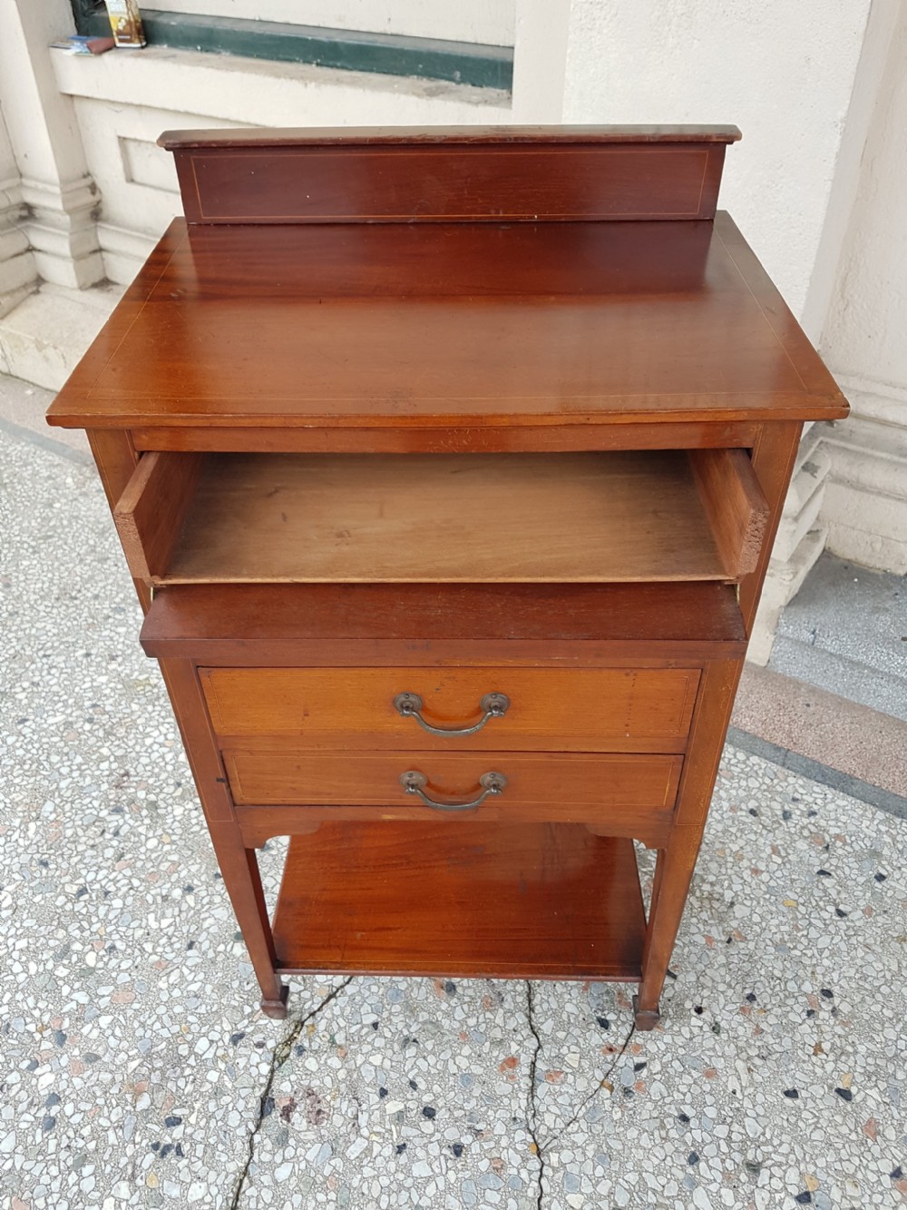 ANTIQUE MUSIC CABINET  View II