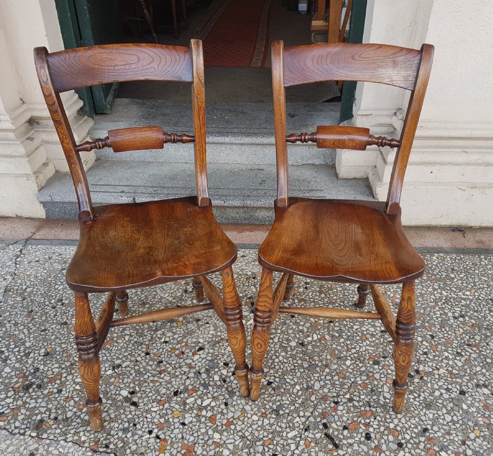  COUNTRY ELM  CHAIRS 