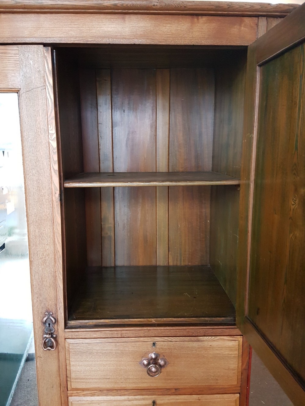 ANTIQUE  ASH WARDROBE  View V