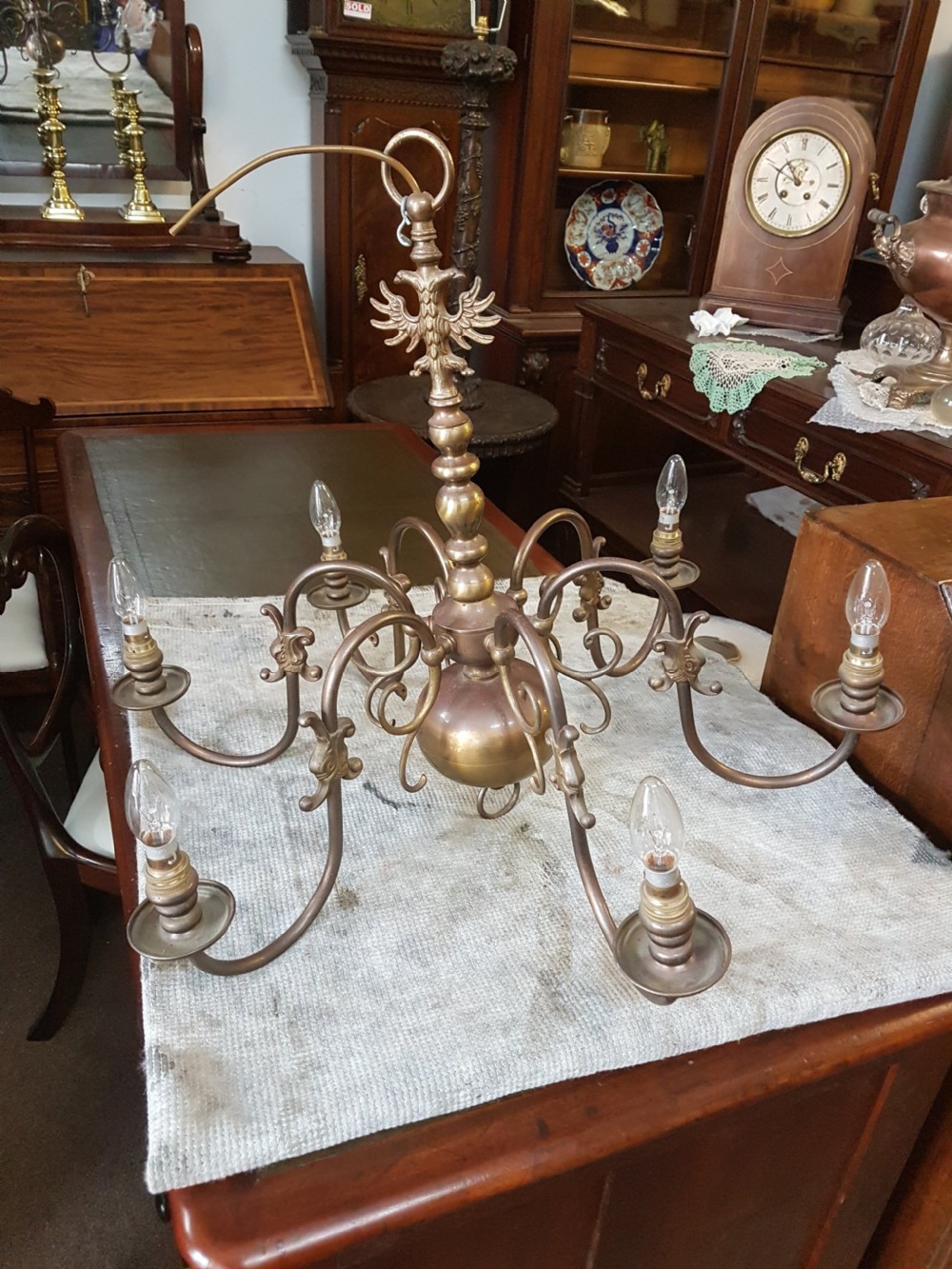 ANTIQUE CHANDELIER