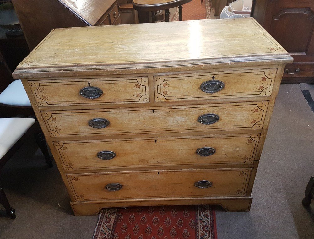 ANTIQUE CHEST OF DRAWERS  View II