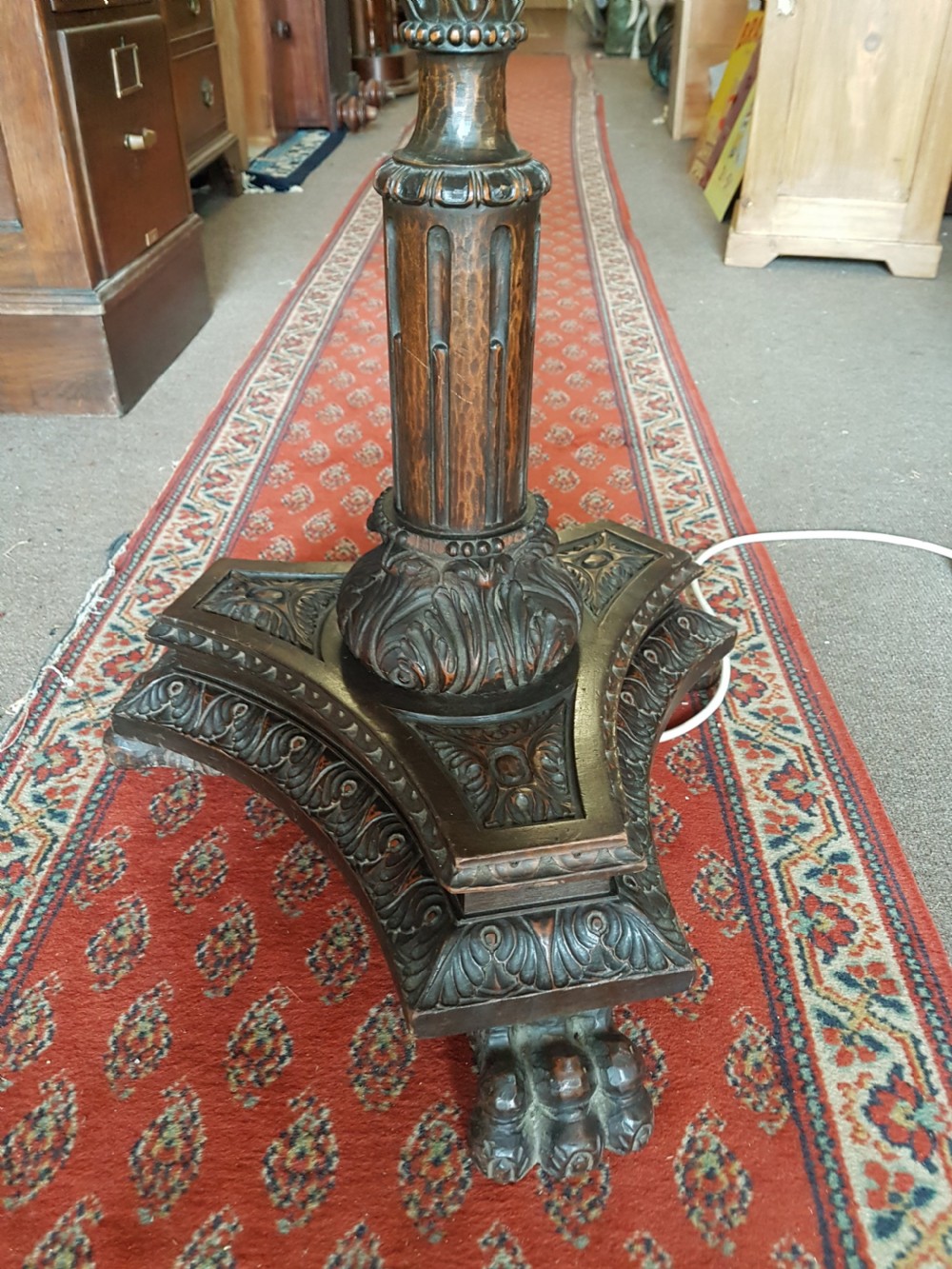 OAK LAMP STANDARD  View III