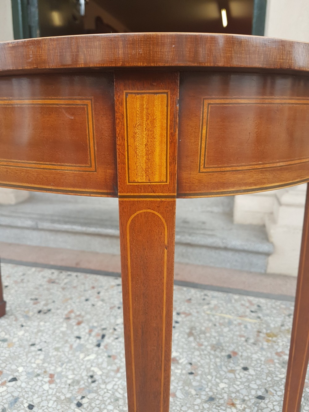 MAHOGANY HALL TABLE  View II