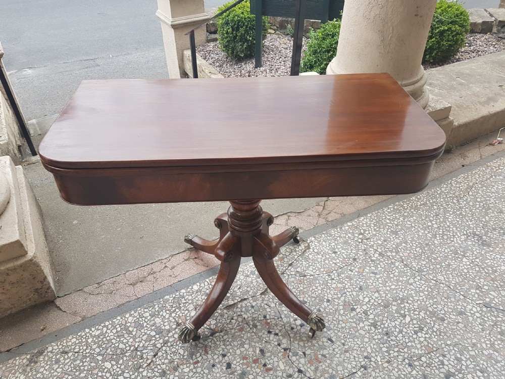 REGENCY CARD  TABLE  View II