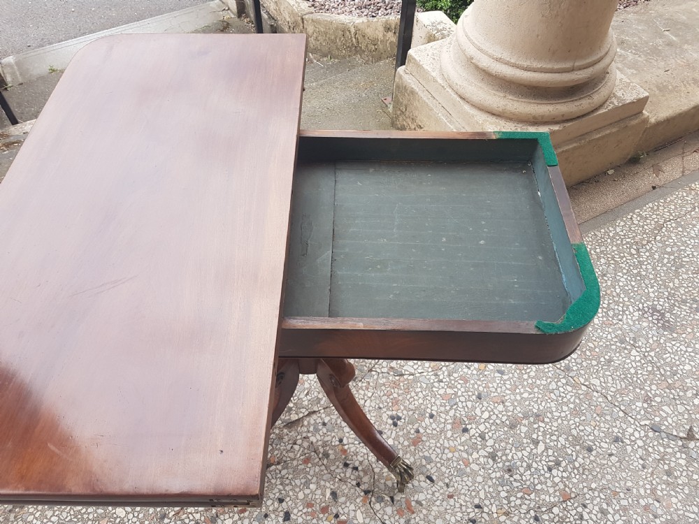 REGENCY CARD  TABLE  View III