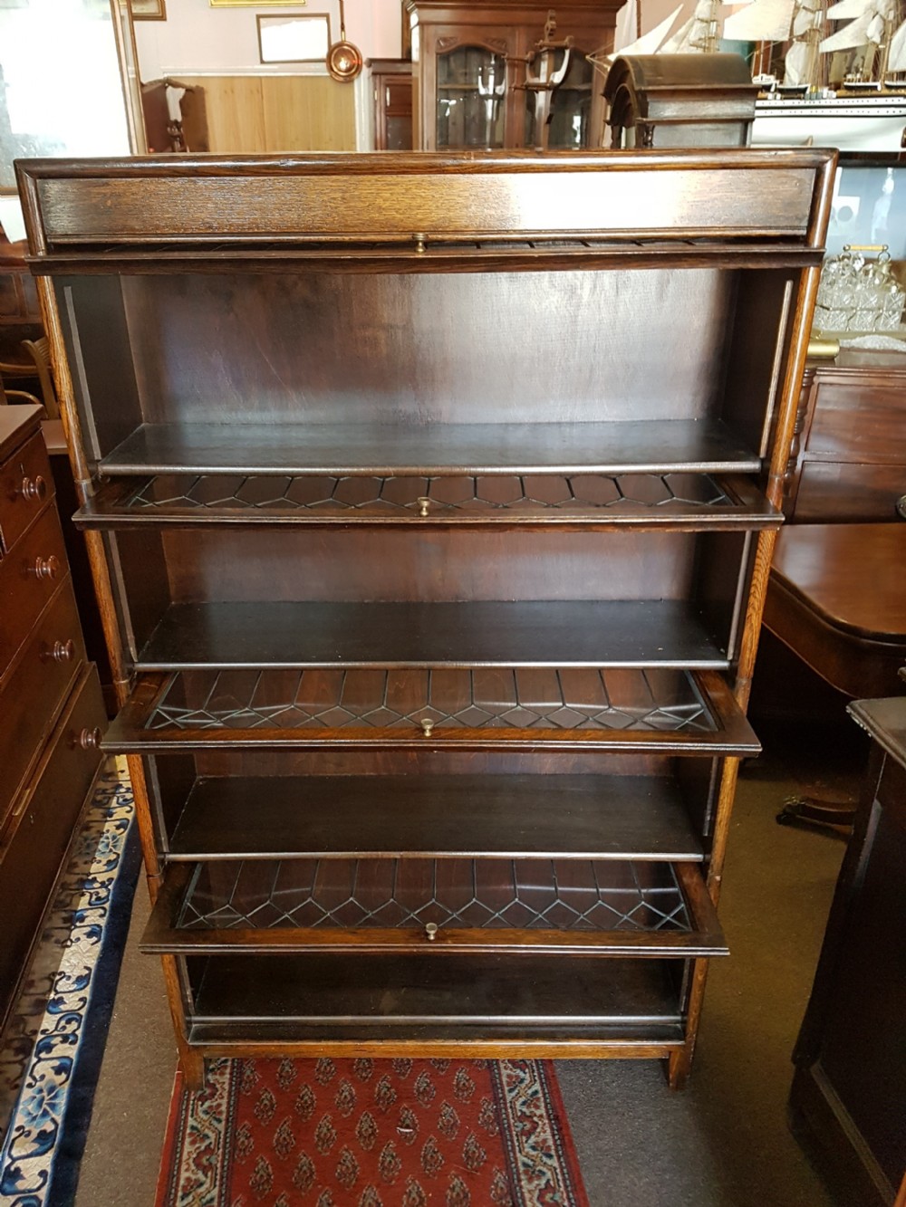 ANTIQUE STACKING BOOKCASE  View III