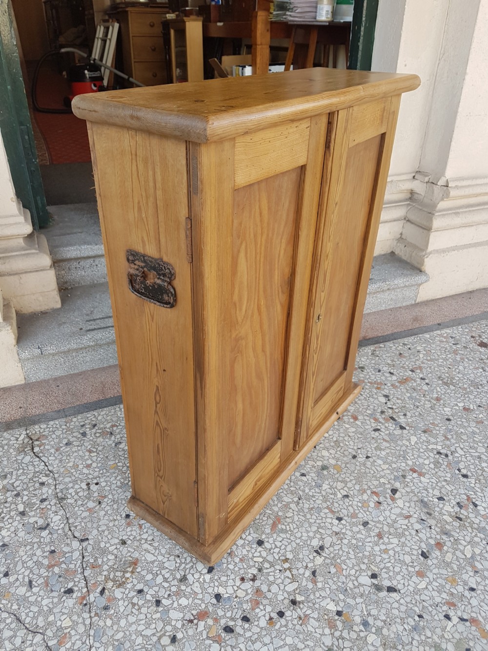 ANTIQUE PINE CUPBOARD  View IV