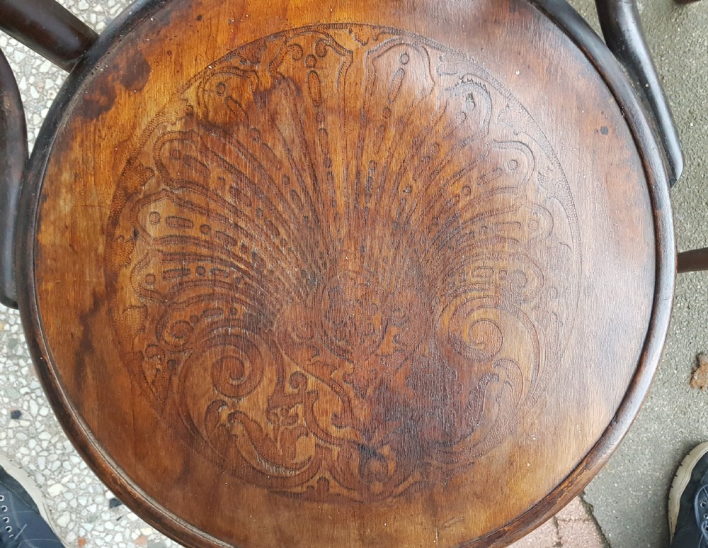 ANTIQUE PAIR OF BENTWOOD ARMCHAIR View III