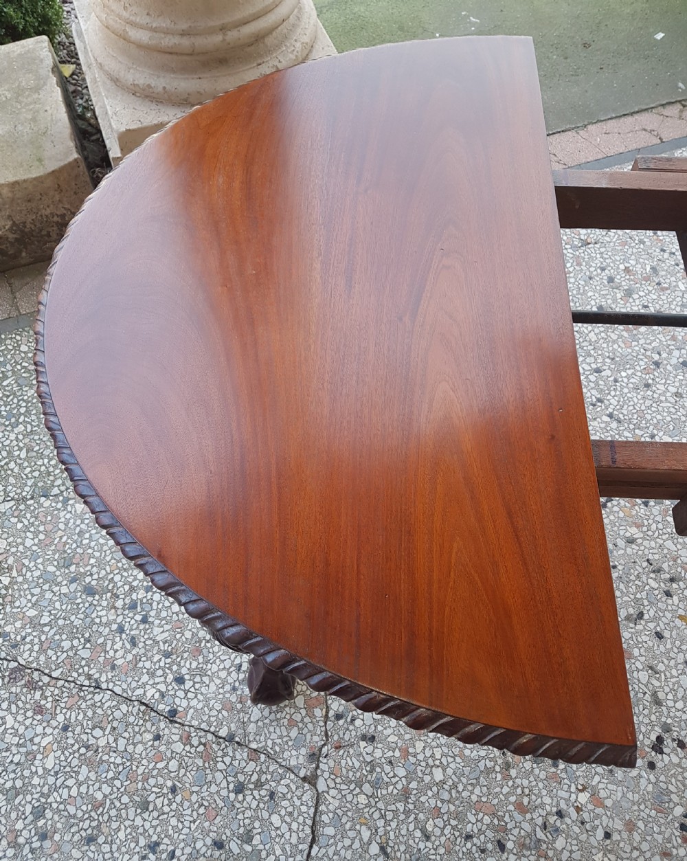Mahogany Extending Dining table  View IV