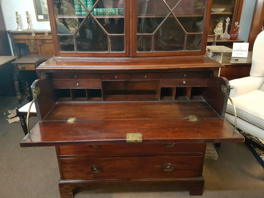 ANTIQUE SECRETAIRE BOOK CASE  View IV