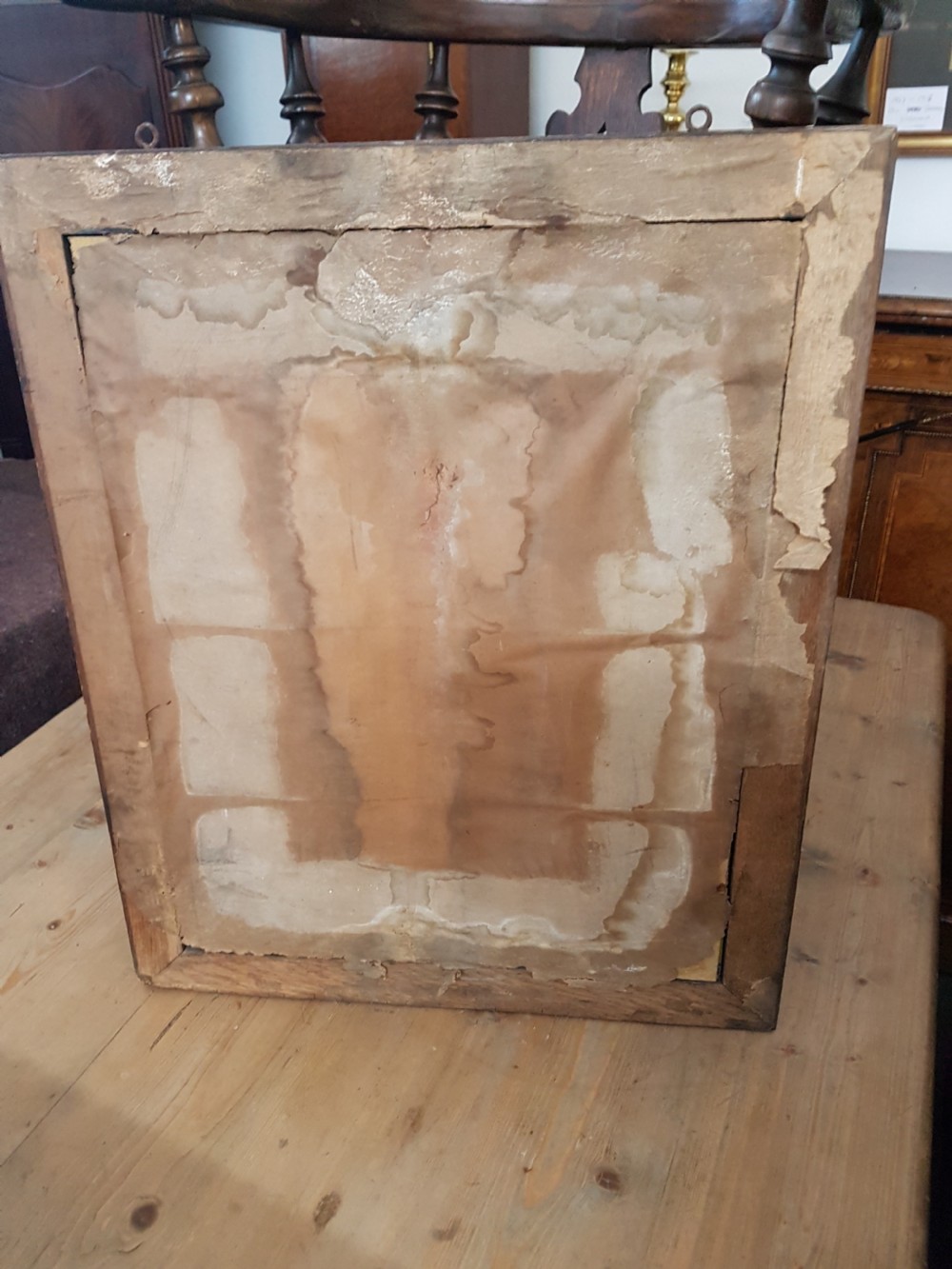   ANTIQUE ADVERTISING  MIRROR  View II