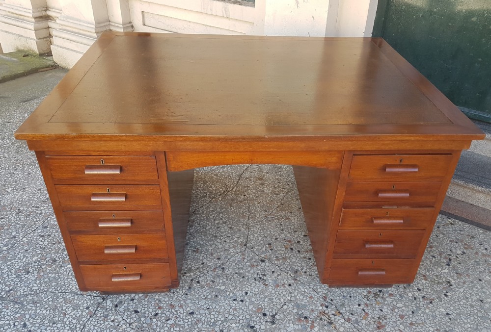 ANTIQUE WALNUT DESK 