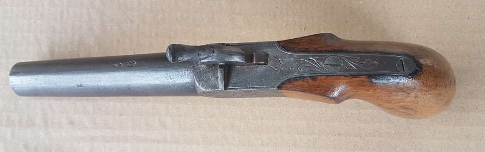 ANTIQUE  BOX LOCK PISTOL  View III