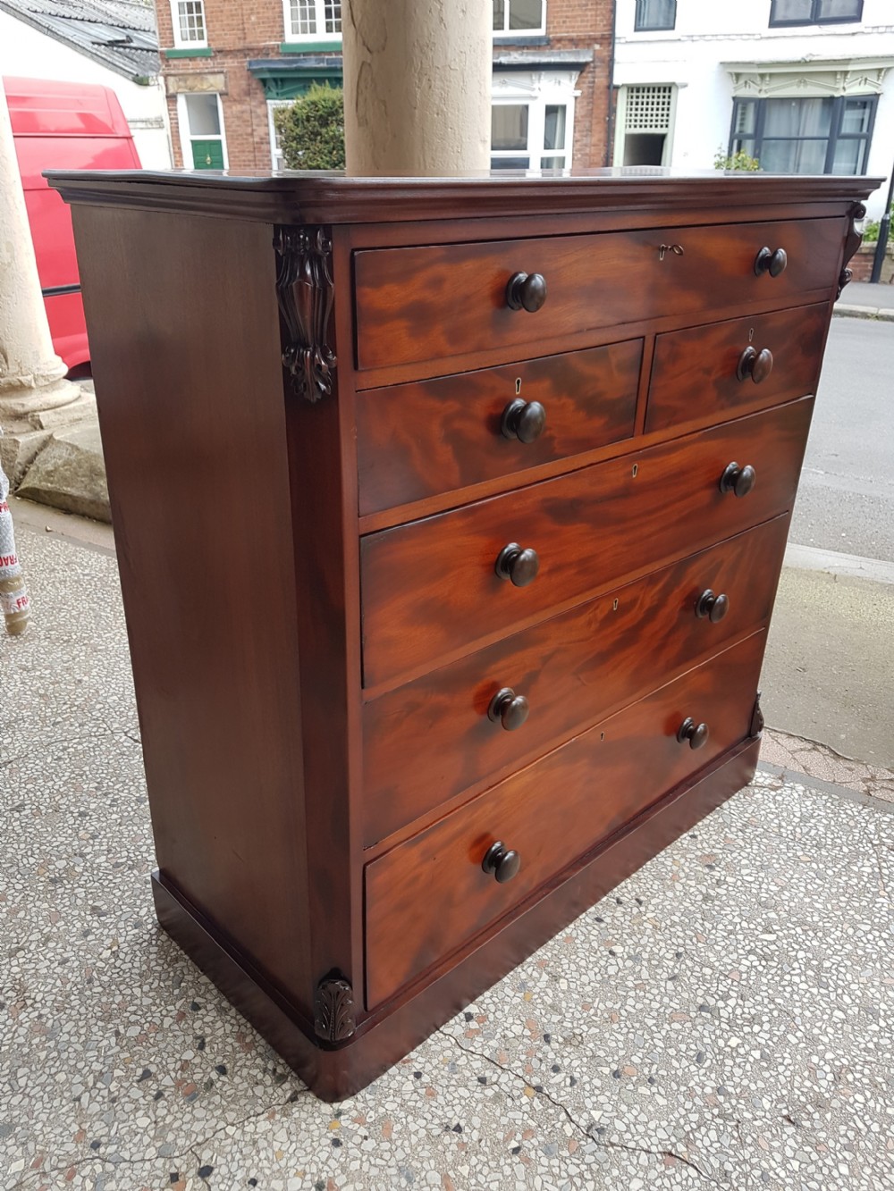 ANTIQUE CHEST OF DRAWERS View III