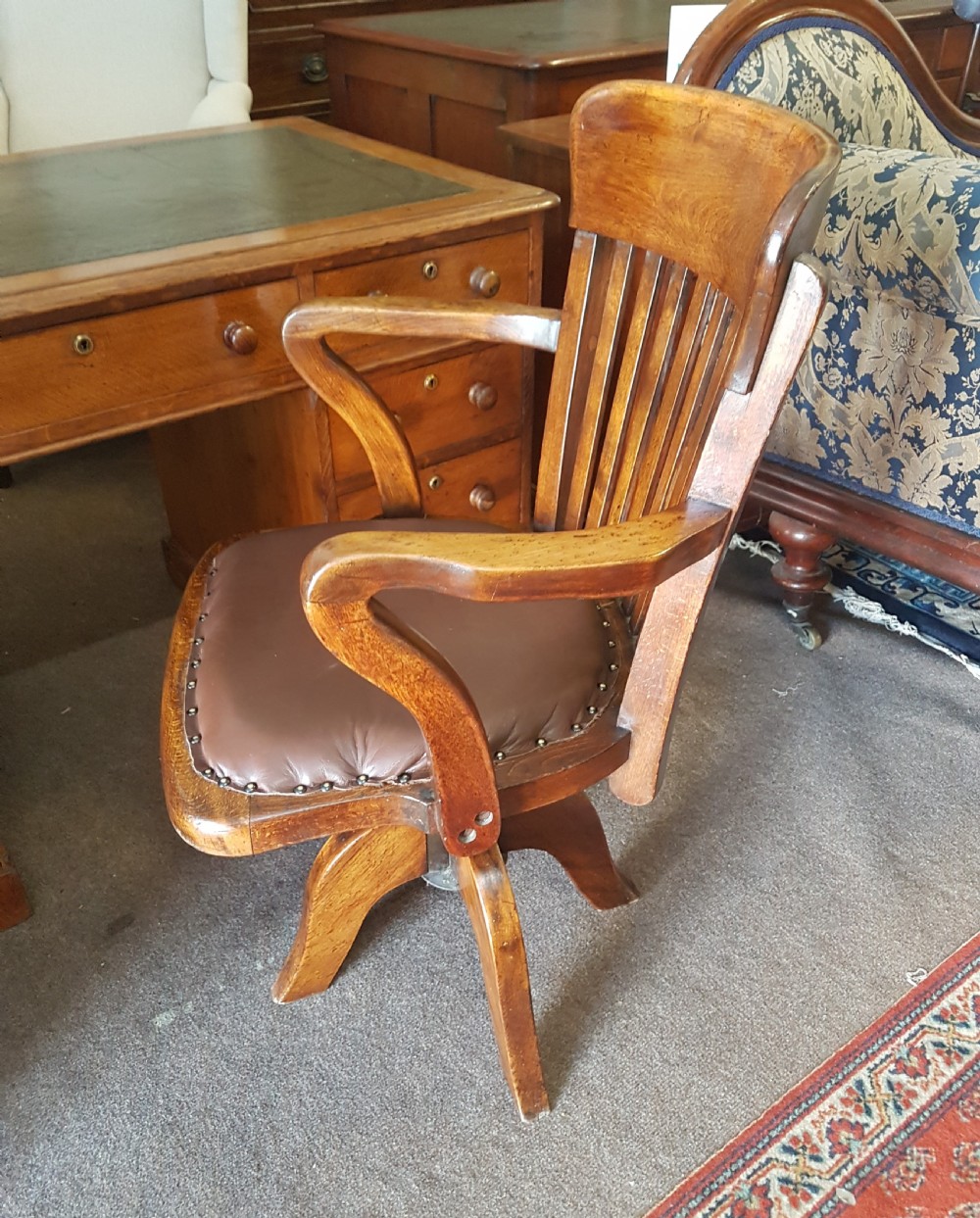 ANTIQUE OFFICE CHAIR View IV