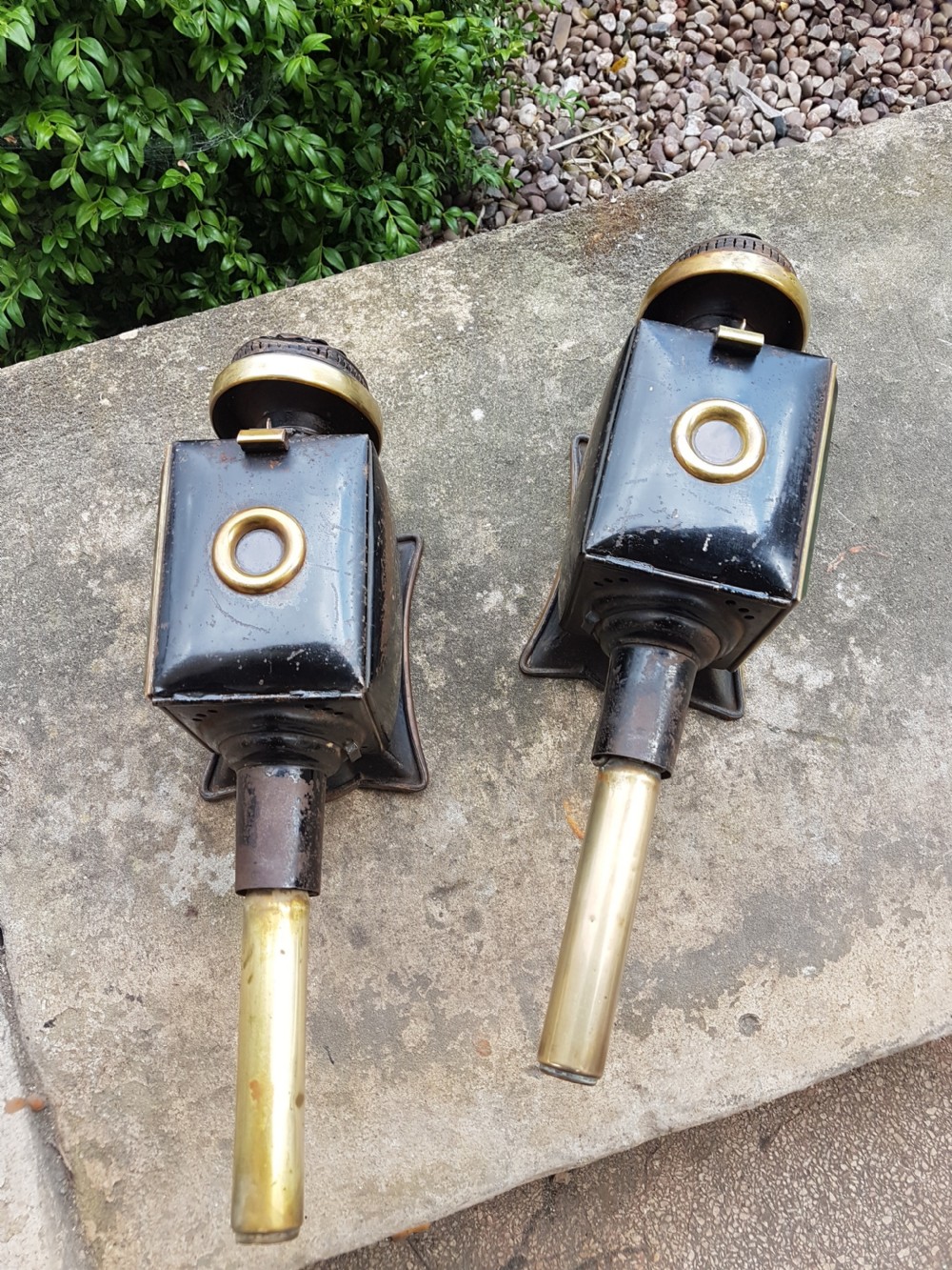 PAIR OF VICTORIAN COACH LAMPS  View IV