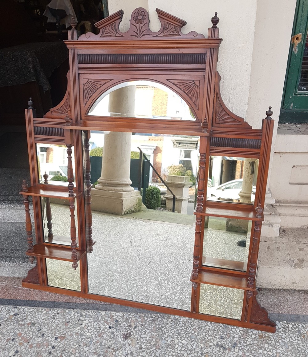 ANTIQUE OVERMANTLE