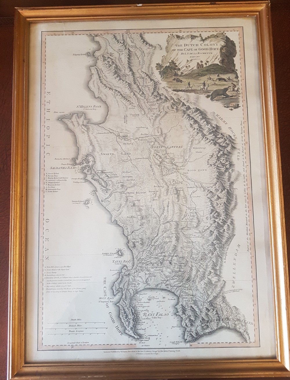 ANTIQUE MAP 