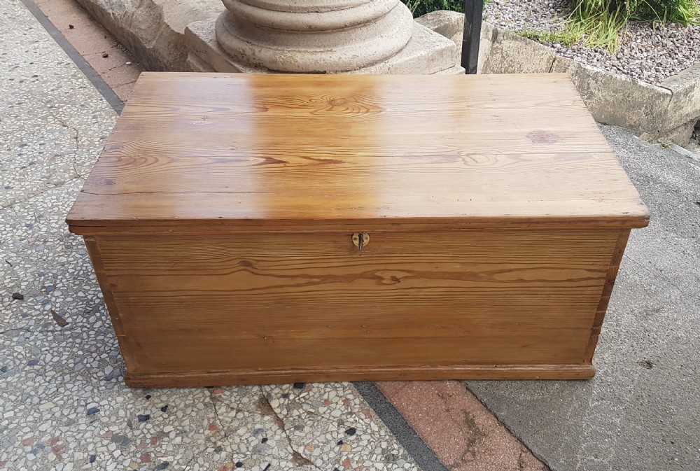 ANTIQUE BLANKET BOX  View II