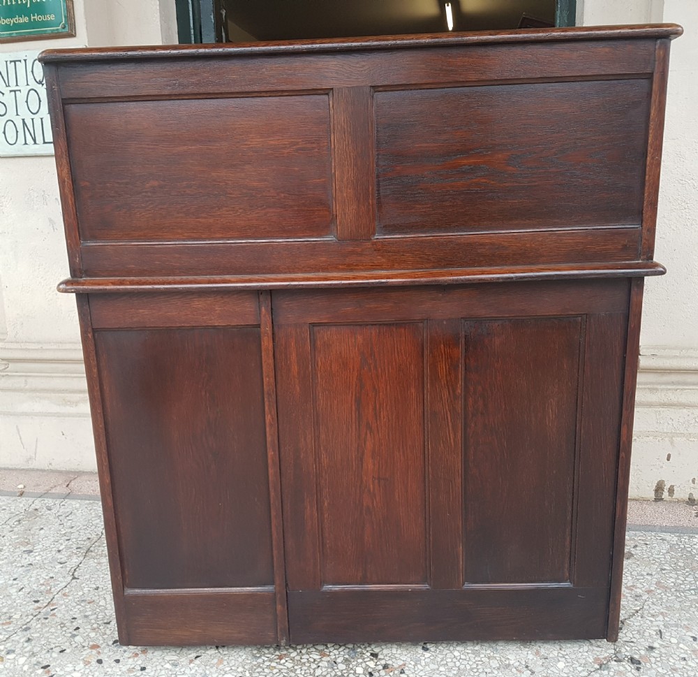 ANTIQUE  OAK ROLL TOP DESK  View VII