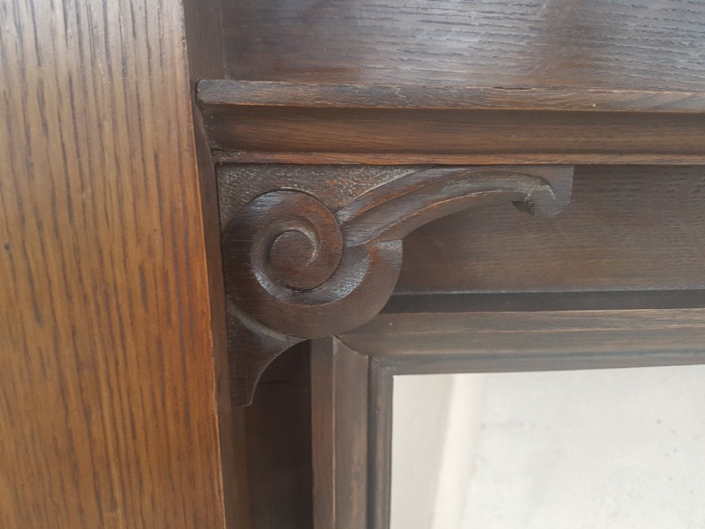 ANTIQUE OAK  FIRE SURROUND  View IV