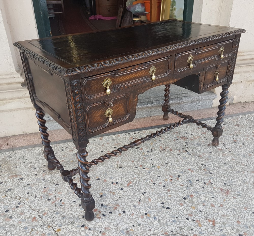 ANTIQUE OAK DESK